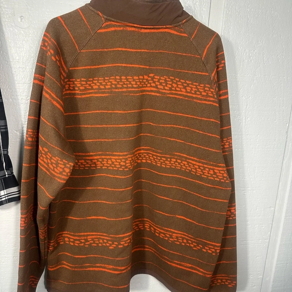 The North Face Men's Printed Gordon Lyons 1/4 Zip Pullover Size XL EUC